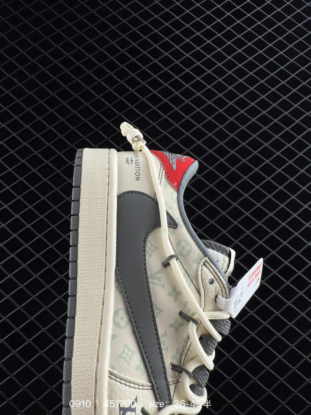 Fragment x Travis Scott x Gucci  Air Jordan 1 Low